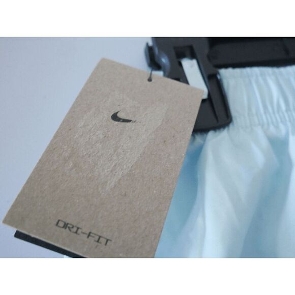 Nike Women's Dri-FIT Tempo Mid-Rise Brief-Lined Running Shorts M Blue Tint Color - Picture 4 of 9